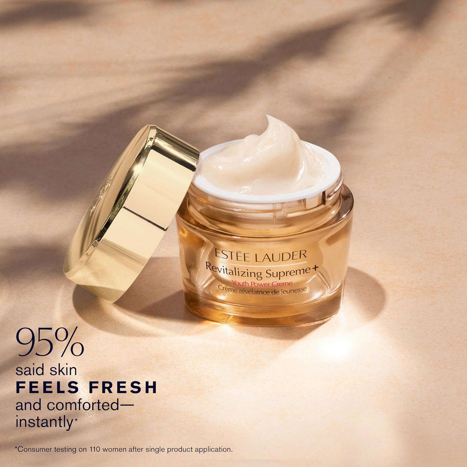 Estée Lauder Revitalizing Supreme+ Youth Power Cream Moisturizer with Hyaluronic Acid & Peptides, Anti Aging | Face & Neck Cream